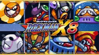 【Root】洛克人X8 - 超任風格八大無傷影片(No Damage & 追加Bonus) 【Mega Man X8 16-bit Demake】【命運交響曲】【PC】