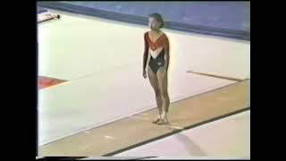 Zhou Ping  VT EF 9.675 1984 Olympic Games