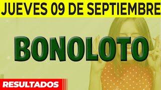 Resultado del sorteo Bonoloto del Jueves 9 de Septiembre del 2021