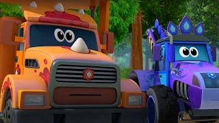 Turbozaurs - WINNING THE RACE | SEASON 2 COMPILATION | WildBrain Bananas | Cartoons For Kids