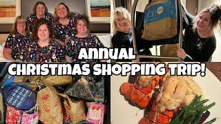 Mom & I went on our annual Christmas shopping trip! Craft fair & Costco Haul. I’m done!