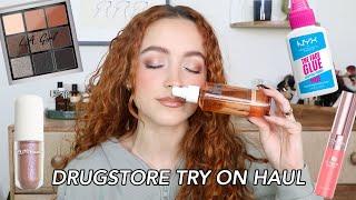 WHAT I BOUGHT AT THE DRUGSTORE - chit chat try on haul