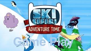 Ski Safari Adventure Time IOS Gameplay - Ice Kingdom & Candy Kingdom