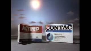 80's Ads Contac Cold Medicine 1987 Remastered
