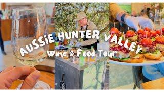 Sydney Vlog | Hunter Valley Wine & Food Tour with food cooked by a professional chef !