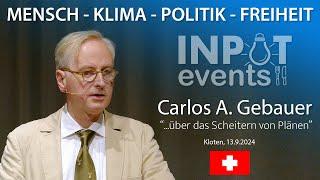 "Wenn die Politik an schönen Augen scheitert" Carlos A. Gebauer beim Dinner mit Input (4 von 5)