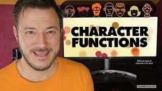 Types of Characters in a Story - Character Functions