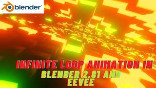 Infinite loop animation in Blender 2.81 and Eevee