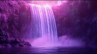 LIVE: Magical Waterfalls from Another Planet  Relaxing Water Sounds & Soft Music for Sleep & Focus