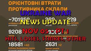 Ukraine War Update NEWS (20241105a): Pt 1 - Overnight & Other News