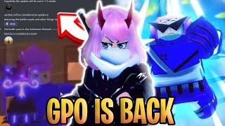 GPO Update 6 RELEASE DATE  BATTLE PASS & HALLOWEEN EVENT