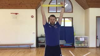 Mini Band Shoulder Press