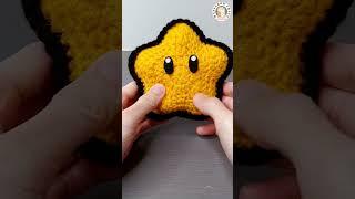 Crochet Mario Super Star | Crochet Amigurumi Mario Super Star | Super Mario | Crochet Tutorial