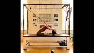Authentic Pilates Rolling In and Out on the Original Cadillac