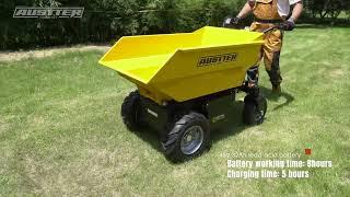 Austter 100% Electric Power 500kg Hydraulic Barrow Mini Dumper EH50