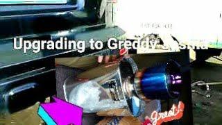 Greddy Jasma muffler| Sound check| Muffler delete