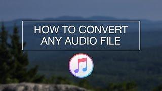 How to Convert Any Audio File (MP3, MP4, WAV, AIFF, and More!)