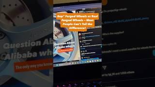 Rap Forge wheels vs real Forge wheels people don’t know the difference