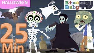 Las Mejores Canciones de Halloween Para Niños | Chumbala | Tumbas Por Aqui | +Recopilación