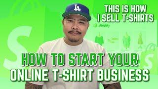 How To Start Your Online T-Shirt Business