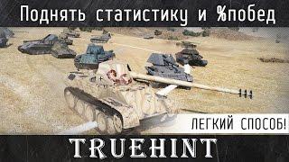 Как легко поднять процент побед и статистику в игре World of Tanks?