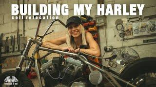 Coil Relocation and Head Steady on My Hardtail Harley Bobber Chopper Build