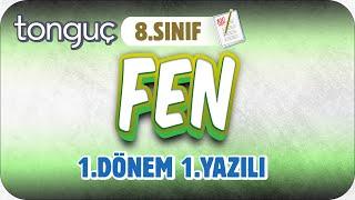 8.Sınıf Fen 1.Dönem 1.Yazılıya Hazırlık  #2024