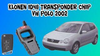 KLONEN ID48 transponder chip vw polo | Xhorse Keytool mini