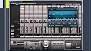 CUBASE 8 - 9 серия - VSTi Superior Drummer