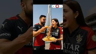 virat and anushka eating chole bhature #song #love #automobile #dj #gujaratifood #tangy #highwayfood