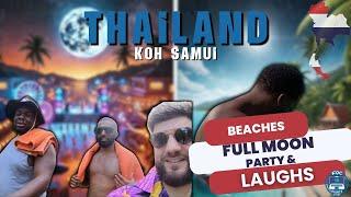  Thailand’s Koh Samui Madness! Full Moon Party, Beach Vibes & Wild Moments | Thailand Vlog Ep.2