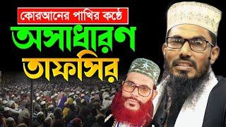 কোরআনের পাখির কন্ঠে |অসাধারণ তাফসির | মাওলানা শাহাদত হোসেন বারী | Shahadot Hossain Bari | Bangla waz