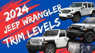 2024 Jeep Wrangler Trim Level Changes | Options | There's 8 Different Trims 