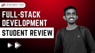 From Non-IT to Full Stack Developer | Student Review | Full Stack Development student testimonial