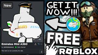 FREE ACCESSORY! HOW TO GET Emirates Mini A380! (ROBLOX AO ADVENTURE EVENT)