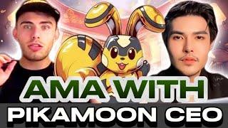 AMA WITH PIKAMOON CEO DANJO CAPITAL MASTER WITH CEO OF PIKAMOON PLAY TO EARN GAME