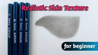 How to draw Skin Pores || for beginners