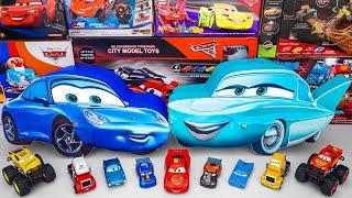 Disney Pixar Cars Mystery Box Unboxing Review | Lightning McQueen, Sally Carrera & Flo | ASMR