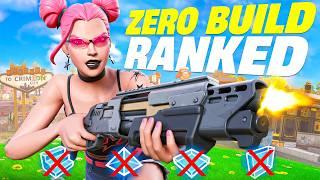 I Finally Tried ZERO BUILD Ranked!