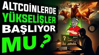 ALTCOİNLERDE YÜKSELİŞ BAŞLIYOR MU? ALTCOİN MARKETCAP BİTCOİNDEN AYRIŞIYOR! |Btc Analiz| Altcoin |