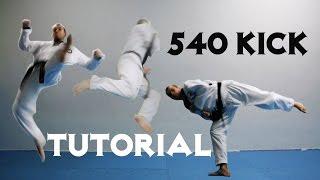 Удар 540° - обучающее видео  /Art Way Taekwondo