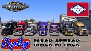 First Arkansas Mack Attack Convoy in ATS Stream Replay