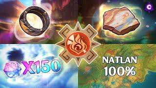 100% NATLAN Guide  (Collectibles, Chests, Secrets etc)