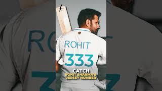 Indian team captain Rohit Sharma comment the his jersey number