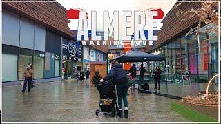 Christmas 2024 ALMERE : Explore Almere Centrum In Style! | 4k Walking Tour Netherlands