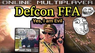 Defcon FFA - Infantry General - No Rules | C&C Generals Zero Hour | No Commentary