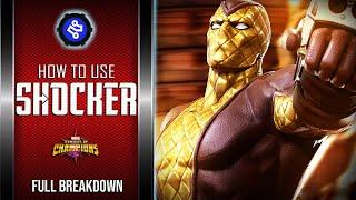 How To Use SHOCKER Easily | Full Breakdown | Marvel Contest Of Champions