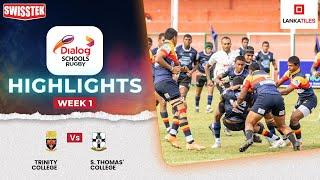 Highlights - Trinity College vs S. Thomas’ College | #DSRL24