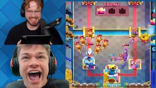 Jynxzi Challenges a Clash Royale PRO To 1v1 *RAGE WARNING*