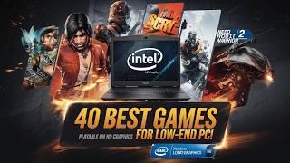 40 Best Playable Games for Low-End PC (Intel HD Graphics & 2GB/4GB RAM!)